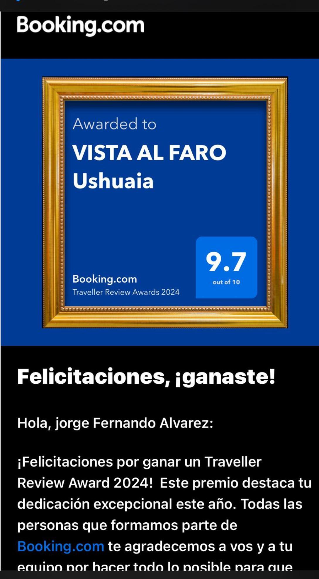 Vista Al Faro Ushuaiaアパートメント エクステリア 写真